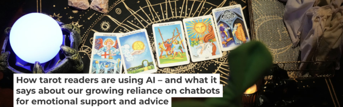 Tarot readings can encourage self-reflection. But what happens when you turn to AI to interpret the cards? Ilya S. Savenok/Getty Images for Sally Hansen